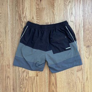 Vuori Trail Running Short Quartz stripe Lined Men’s Size M